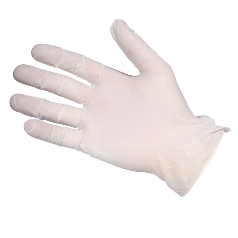 Synthetic Stretch Glove - Powder Free - Smooth - White - Small